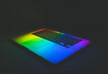 Image of laptop keyboard
