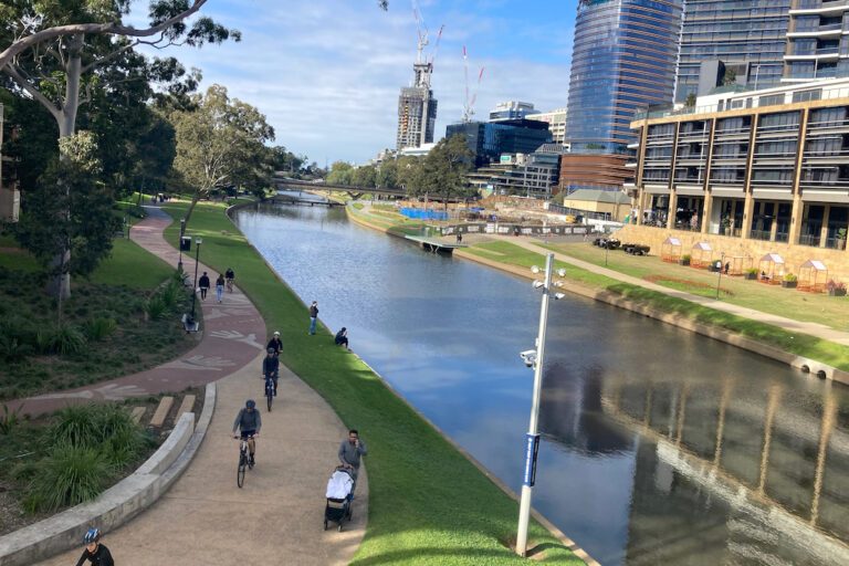 Mapping connection in shifting landscapes