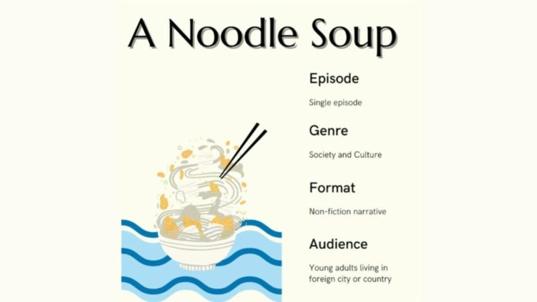 Podcast: A noodle soup