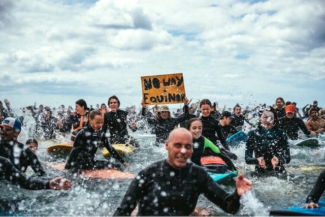 Surfers unite to fight climate change