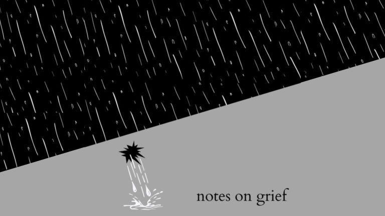 Notes on Grief