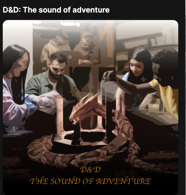D&D: The sound of adventure